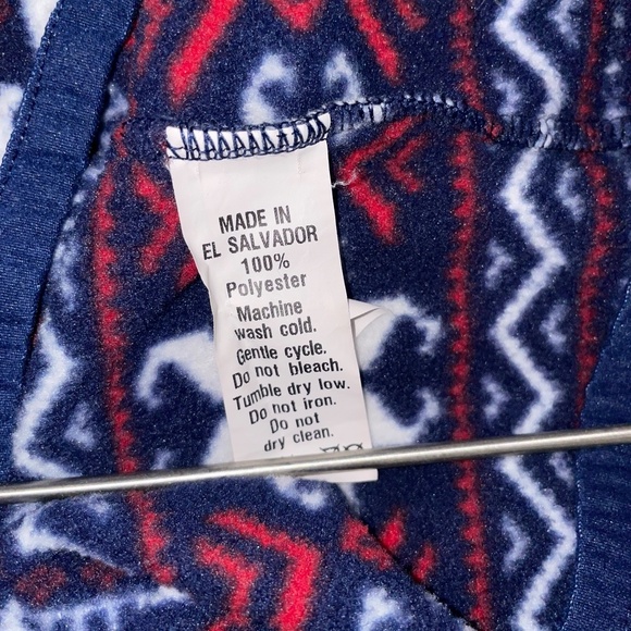 Boy's Youth Vineyard Vines 1/4 Snap Fleece Long Sleeve Sweater Pullover Sz XL - Picture 2 of 6